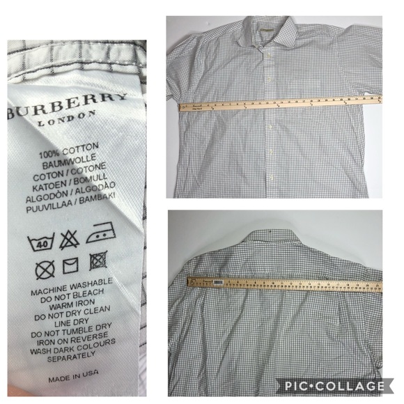 Burberry Long Sleeve Collar Shirt - Picture 4 of 5